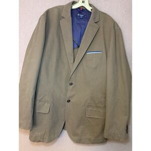 Daniel Cremieux Blazer Mens‎ Sz XL Twill Cotton Sport Coat Jacket Classic Fit
